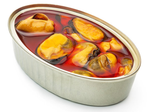 Miesmuscheln in &Ouml;l