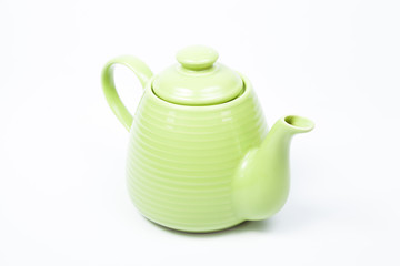 Green teapot