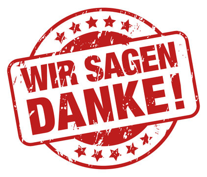 Wir sagen DANKE!