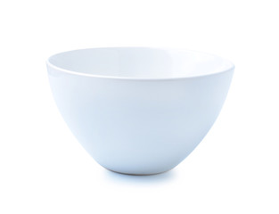 ceramic bowl on white background