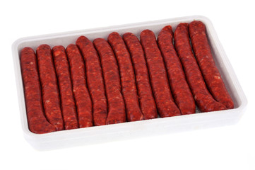 Barquette de merguez