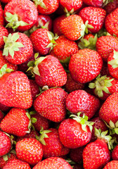 Fresh strawberry background