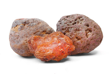 Iron ore - Magnetite and Hematite from Island of Elba, Italy.