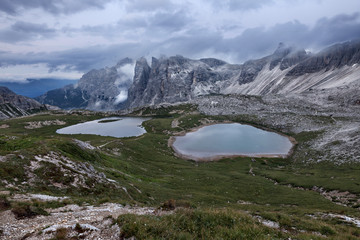 Naklejka na ściany i meble Lago dei Piani