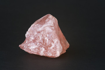 Fototapeta premium Rose quartz. 6.5cm across.