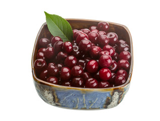 Cherry in the bowl