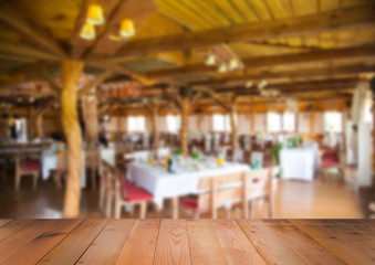 Blurred interior