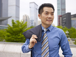 portrait of an asian business executive