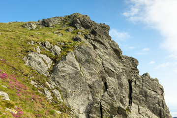 Fagaras mountains in Romania