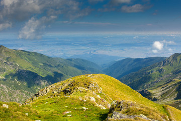 Fagaras mountains in Romania