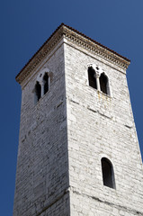 Fototapeta na wymiar Leaning Tower in Rijeka,Croatia