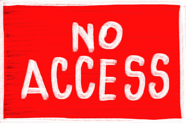 no access