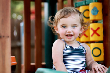 Happy Tot Playing