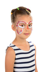 Girl With  Face Painting