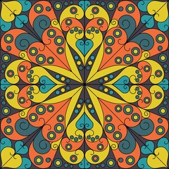 Abstract patterned background