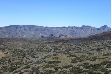 Fototapeta na wymiar Mountain landscape, Teide, Tenerife