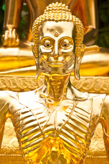 meditation buddha statue in thailand