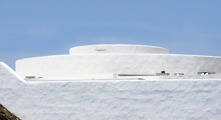 Edificio de los Jameos del agua en Lanzarote, Islas Canarias