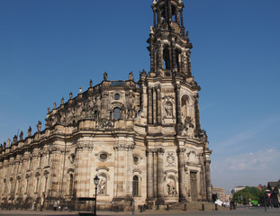 Fototapeta premium Dresden Hofkirche
