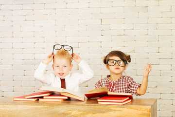 Children nerds