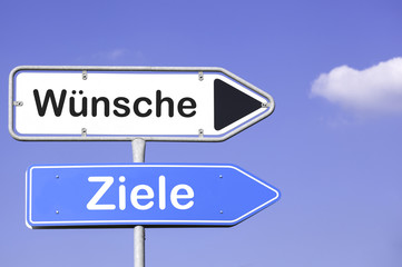 Wünsche, Ziele