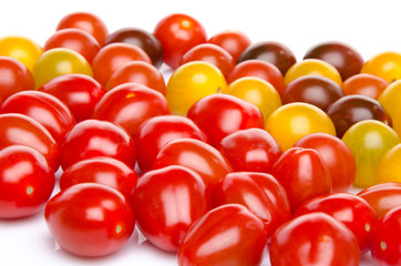 Different varieties of cherry tomatoes