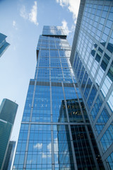 Obraz premium Skyscrapers of the Moscow City complex