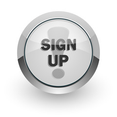 sign up internet icon