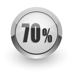 70 percent internet icon