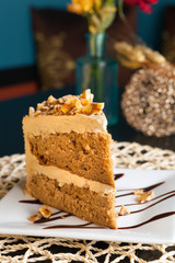 Toffee Almond Cake