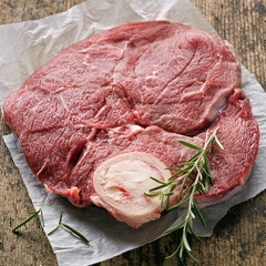 fresh raw meat