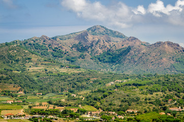 Fototapeta premium Cima del Monte, Island of Elba, Tuscany