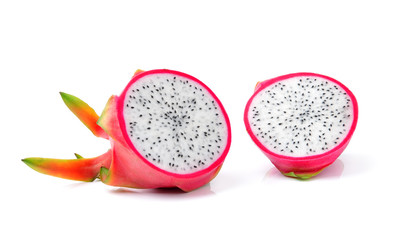 Dragon Fruit isolated on white background