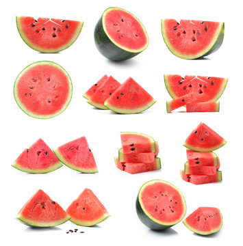 watermelon  solated on white background