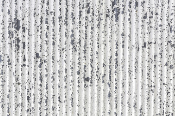 Metal white corrugated texture