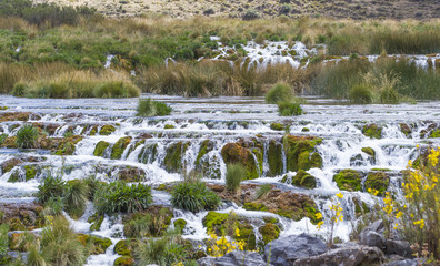 Cascadas escalonadas