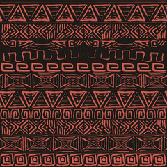 Vector retro pattern. Aztec background. - 68394030