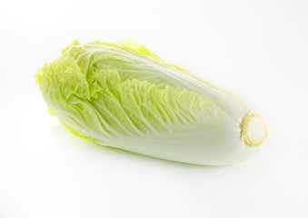 Lettuce heart on a white background