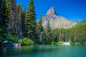 swifcurrent ferry, swiftcurrent lake