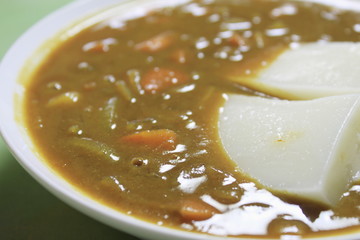 カレー餅