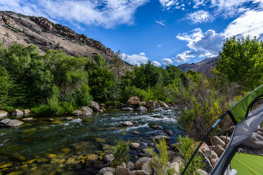 Camping Near River