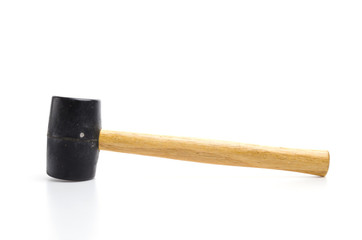 Hammer isolated white background