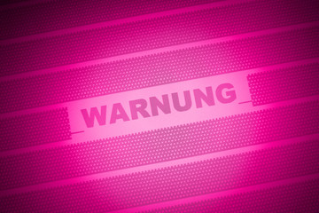 Warnung - pink - adult content...
