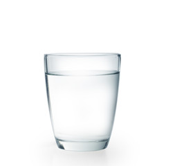water glass isolated
