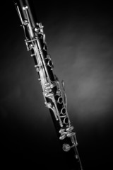 Detail take of a clarinet