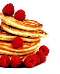 Himbeer-Pancakes