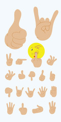 Finger set