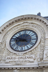 Fototapeta na wymiar ［PARIS］オルセー美術館の大時計［クローズアップ］245