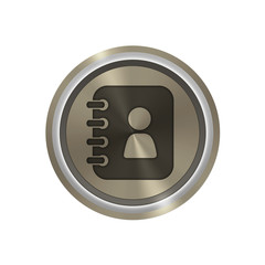 Icone bronze : agenda