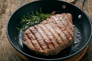 grilled beef steak